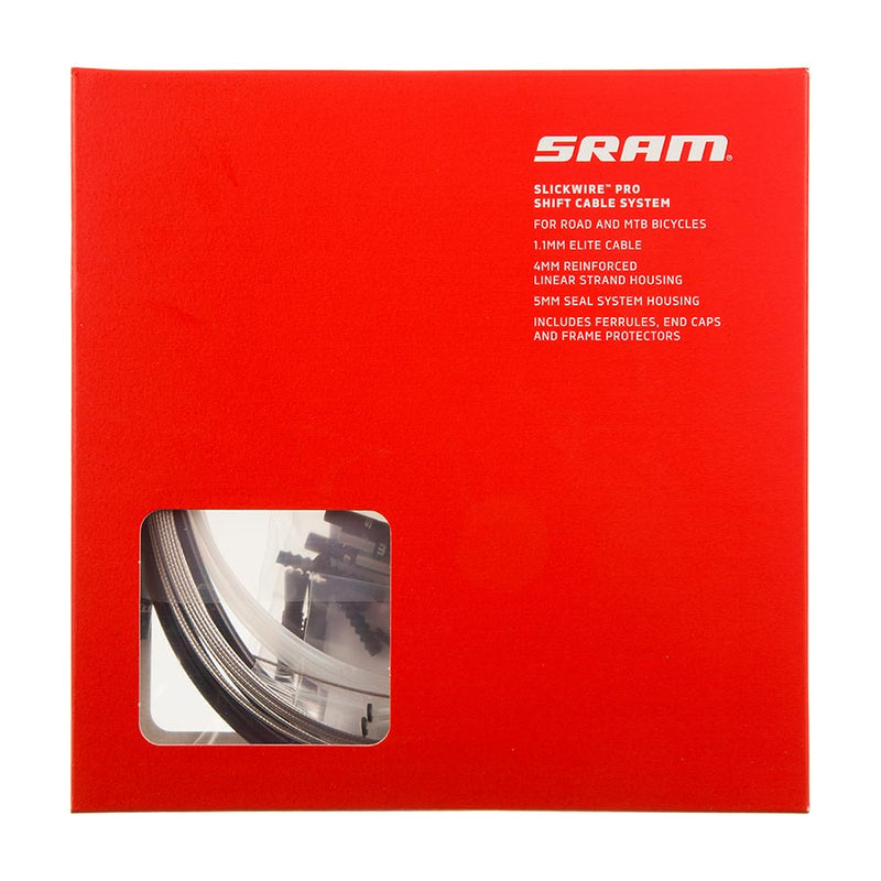 Load image into Gallery viewer, SRAM-Slick-Wire-Pro-Road-Mountain-Shift-Set-Shift-Cable-and-Housing-Sets-4mm-Bicycle-Shift-Cable-and-Housing-Sets