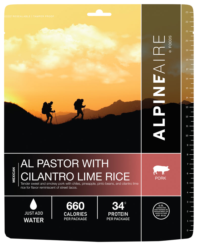 Load image into Gallery viewer, Alpine Aire Al Pastor Cilantro Lime Rice - A Flavorful Adventure in Every Bite!