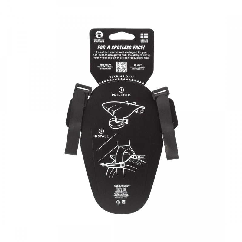 Load image into Gallery viewer, Origin8 Speed Ass Savers Front Fender Mini Front 170mm x 90mm