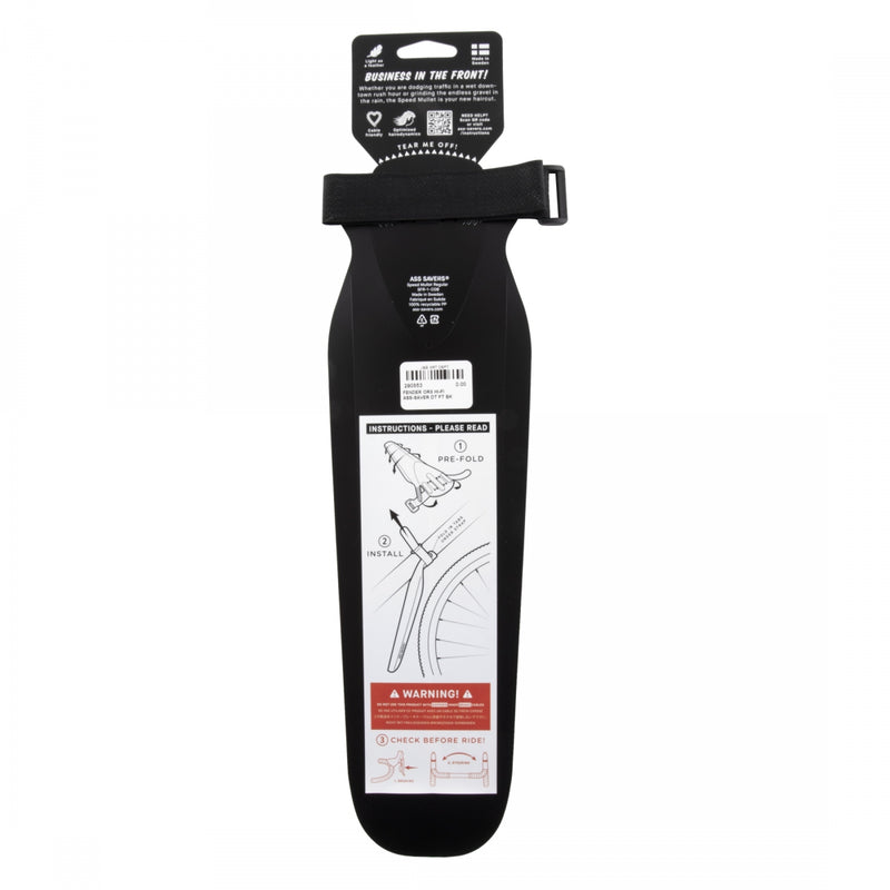 Load image into Gallery viewer, Origin8 Hi-Fi Ass Savers Front Fender Downtube Front 390mm x 110mm
