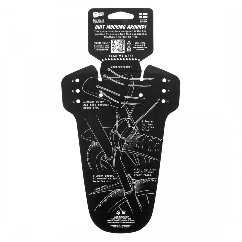 Load image into Gallery viewer, Origin8 Hi-Fi Ass Savers Front Fender Standard Front 235mm x 155mm