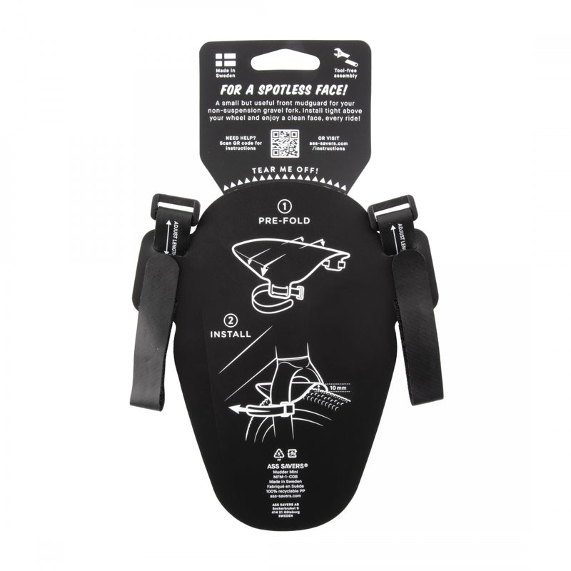 Load image into Gallery viewer, Origin8 Hi-Fi Ass Savers Front Fender Mini Front 170mm x 90mm