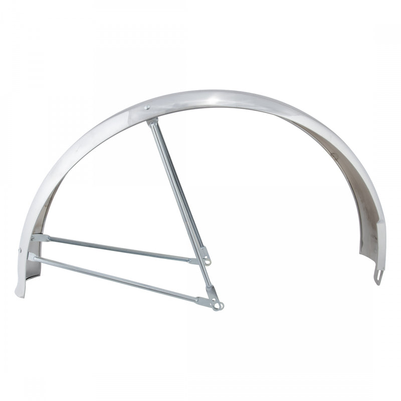 Load image into Gallery viewer, Wald Products Flared Chrome Cruiser Pair 26in x 75mm