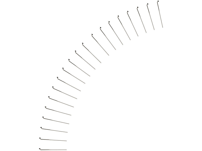 Load image into Gallery viewer, DT Swiss Aerolite J-Bend Bladed Bicycle Spokes - Lightweight, Aerodynamic 2.0/.9/2.3 Alloy 284mm Silver for Road & Cycling Performance