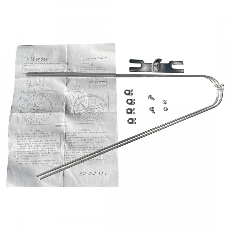 Load image into Gallery viewer, Sunlite Stainless Steel 26in MTB Pair 26in x 58mm