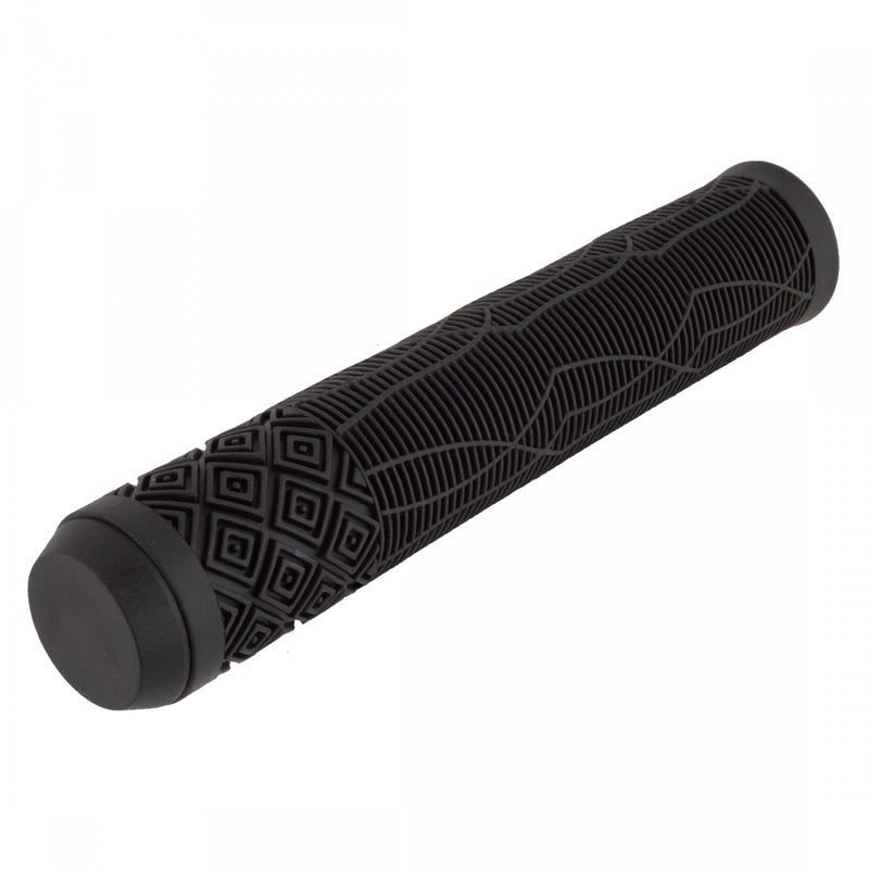 Load image into Gallery viewer, Black Ops Long Johns Grips Flangeless Black 166mm