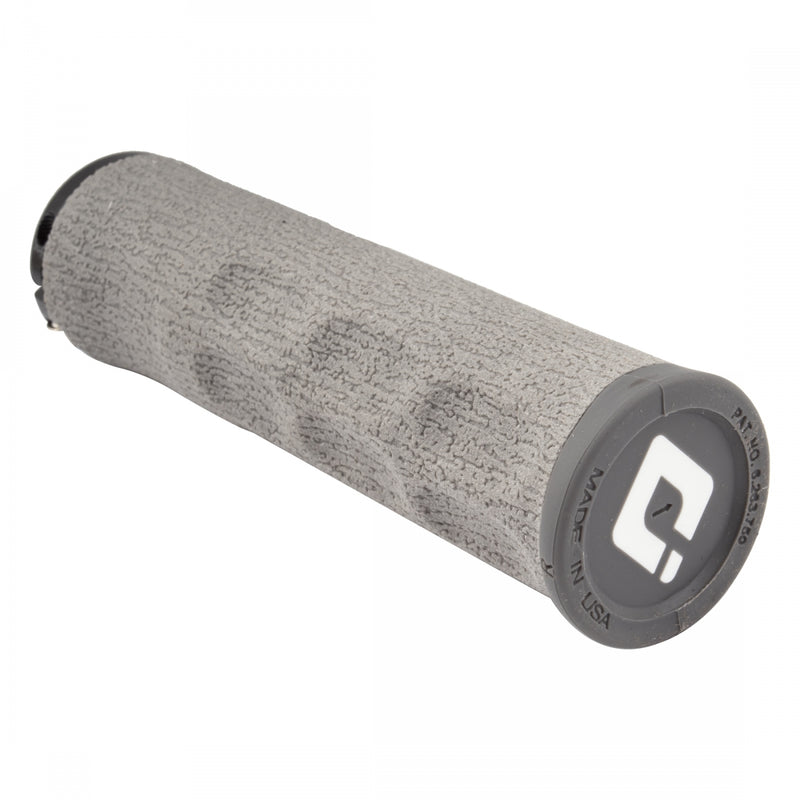 Load image into Gallery viewer, ODI Dread Lock Surfaced Grips With Ergonomic Cutouts for Comfort: Graphite Gray