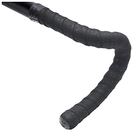 Load image into Gallery viewer, Cinelli Cork Ribbon Handlebar Tape Black Bicycle Handlebar Grip With Plugs