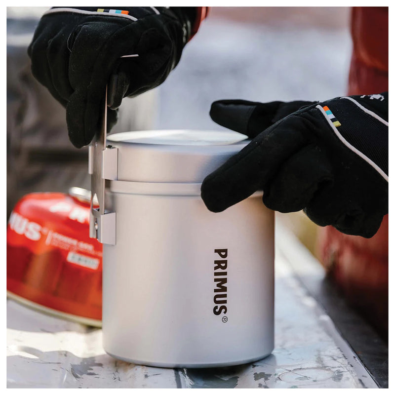 Load image into Gallery viewer, Primus Essential Trek Pot 1.0L: Lightweight and Durable Cooking Companion for Outdoor Adventures