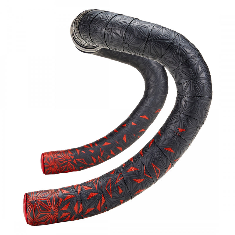 Load image into Gallery viewer, Supacaz Super Sticky Kush Star Fade Bar Tape Star Fade Red 2160mm