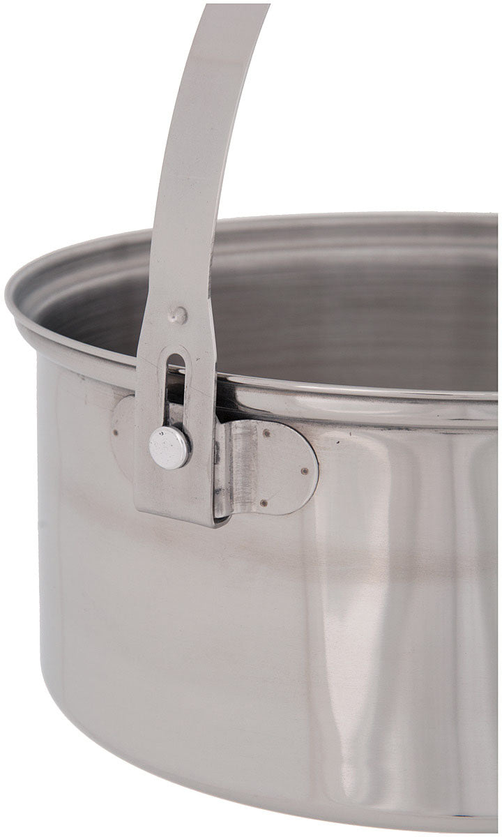 Load image into Gallery viewer, Olicamp Stainless Steel 3 Qt Pots & Pans Cookset - Ultimate Outdoor Cooking Companion