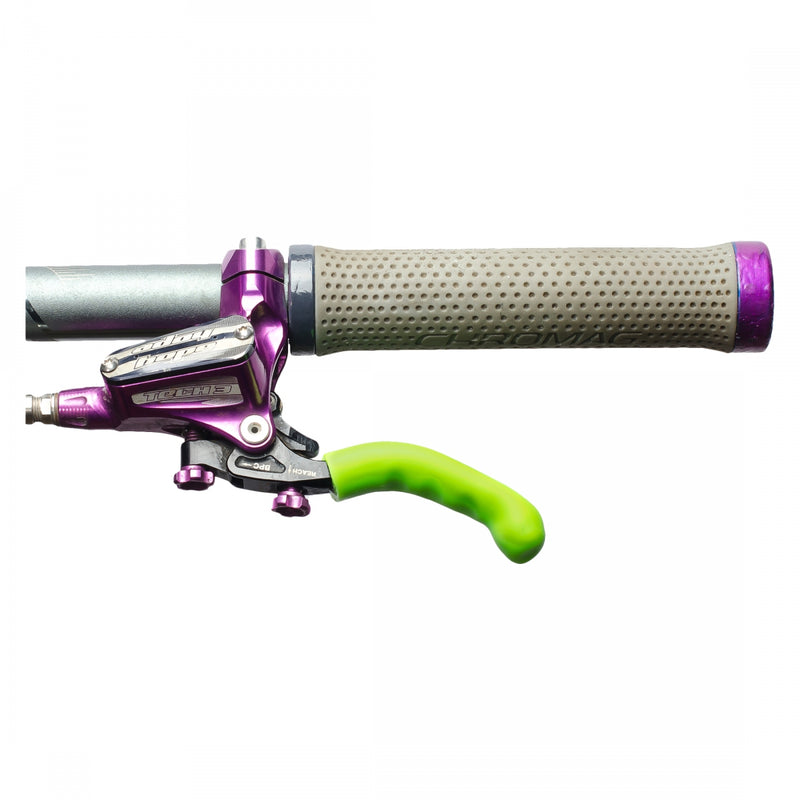 Load image into Gallery viewer, Miles Wide Sticky Fingers Brake Lever Covers, Green