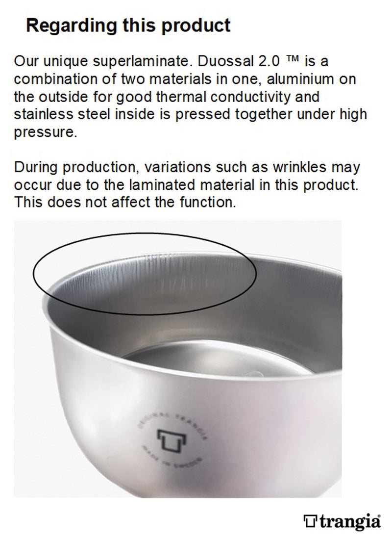 Load image into Gallery viewer, Trangia 25-21 Duossal 2.0 Stove Kit: Premium Stainless Steel Lined Pans for Outdoor Cooking