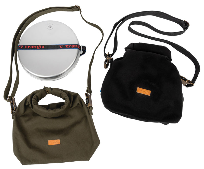 Load image into Gallery viewer, Trangia Roll Top Stove Bag 25 - Black, for Stove Fuel & Accessories Organization