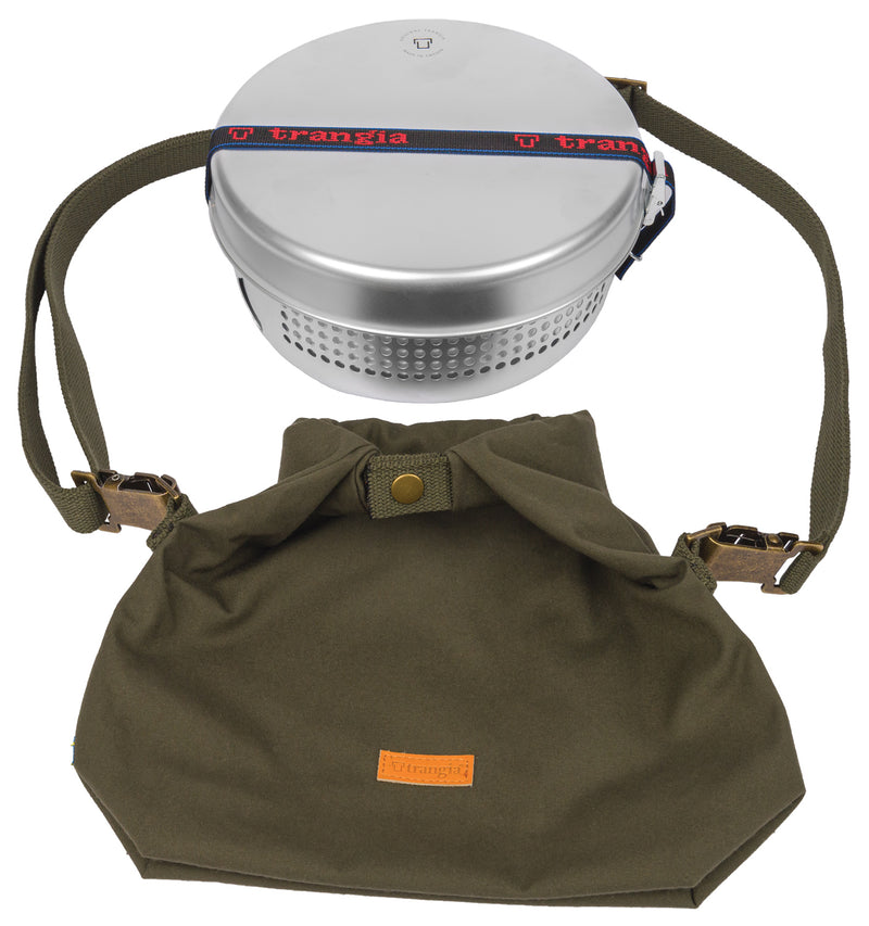 Load image into Gallery viewer, Trangia Roll Top Stove Bag 25 Olive - Convenient Storage for Stove, Fuel & Accessories