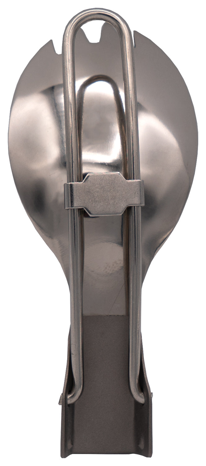Load image into Gallery viewer, Olicamp Titanium Folding Spork: Lightweight and Versatile Utensil for Outdoor Dining