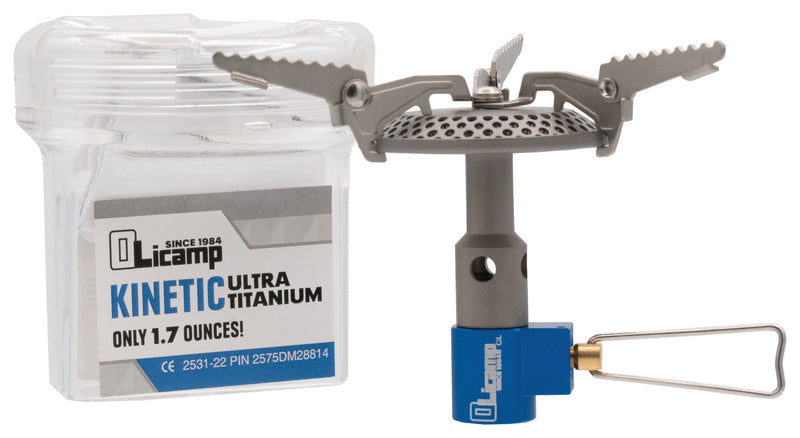 Load image into Gallery viewer, Olicamp Kinetic Ultra Titanium Stove: Lightweight and Durable Backpacking Stove