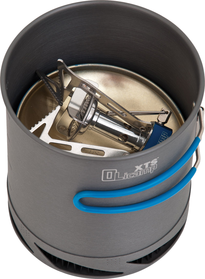 Load image into Gallery viewer, Olicamp Vector Stove with XTS Pot Combo: Ultimate Backpacking Stove Set