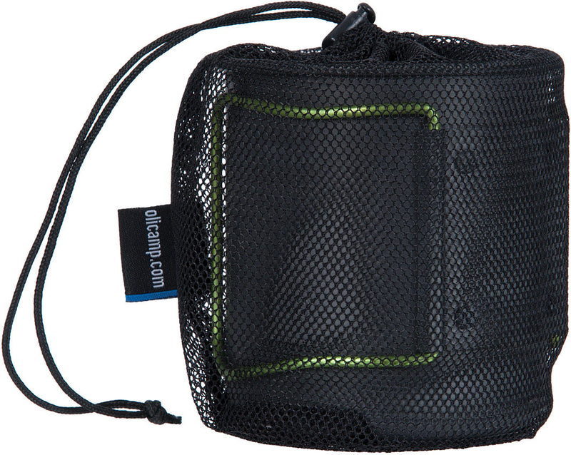 Load image into Gallery viewer, Olicamp Space Saver Mug Set: Hard Anodized Mug with Mesh Bag - Perfect for Compact Storage!