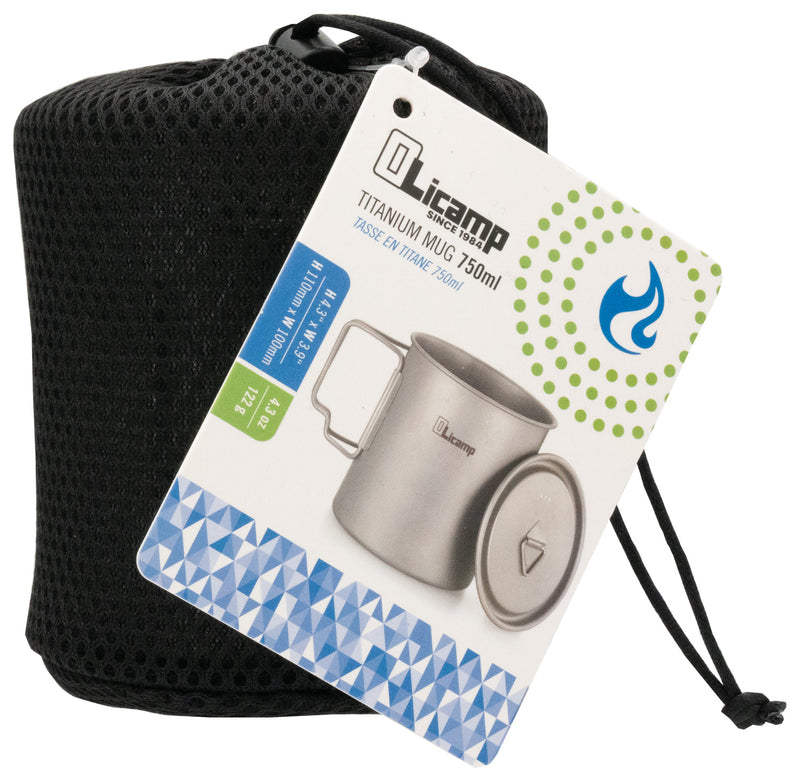 Load image into Gallery viewer, Olicamp Ion Stove with Titanium 750ml Space Saver Mug Combo