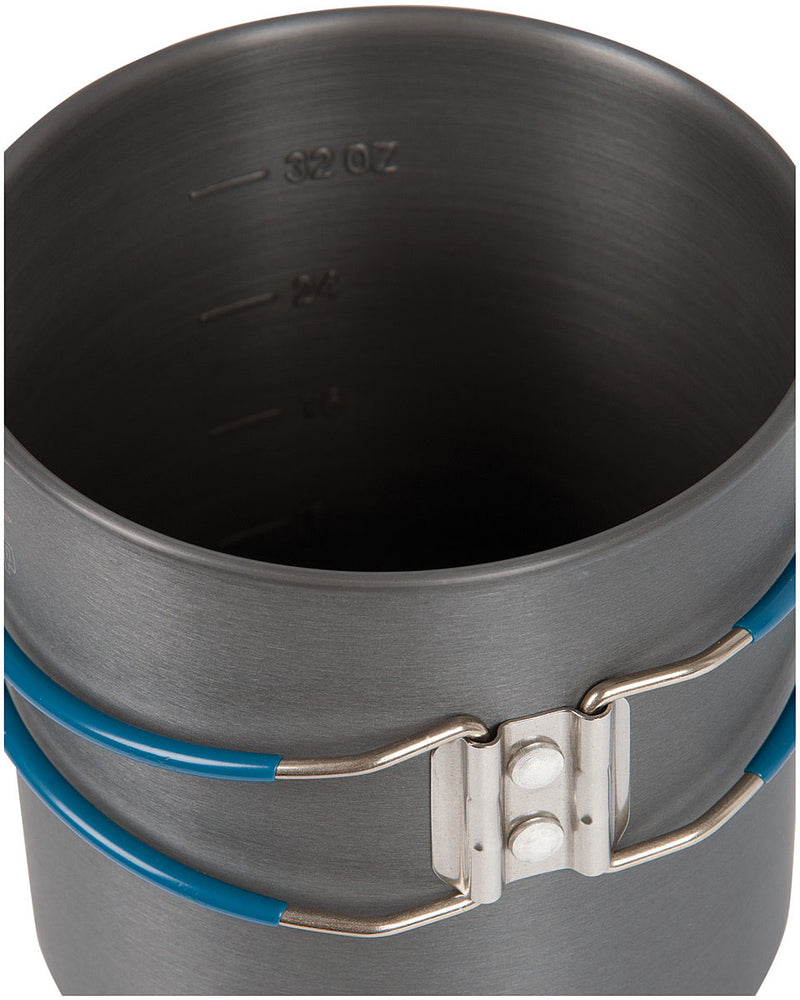 Load image into Gallery viewer, Olicamp Lt Lightweight Hard Anodized 1L Pot - Perfect for Backpacking and Camping
