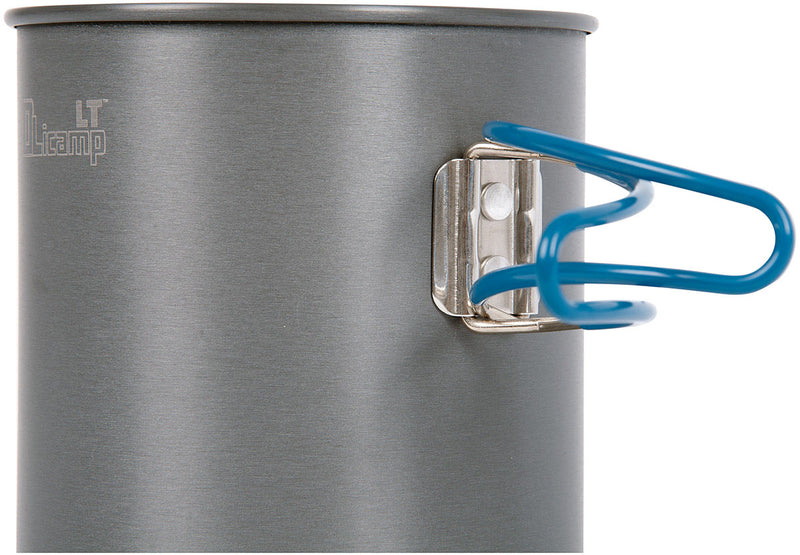 Load image into Gallery viewer, Olicamp Lt Lightweight Hard Anodized 1L Pot - Perfect for Backpacking and Camping
