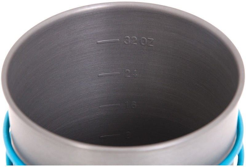 Load image into Gallery viewer, Olicamp Lt Lightweight Hard Anodized 1L Pot - Perfect for Backpacking and Camping