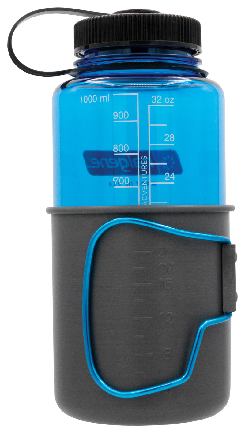 Load image into Gallery viewer, Olicamp Space Saver Nalgene Blue Combo: Compact and Convenient Hydration Solution