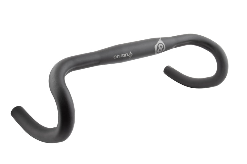 Load image into Gallery viewer, Origin8 Flash II Black 31.8mmx420mm AL6061 Black Aluminum Flattened Aero Top