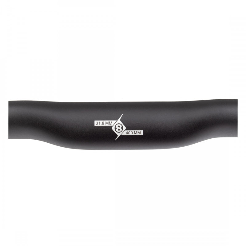 Load image into Gallery viewer, Origin8 Flash II Aero 31.8mm 400mm AL6061 Black Aluminum| Flattened Aero Top