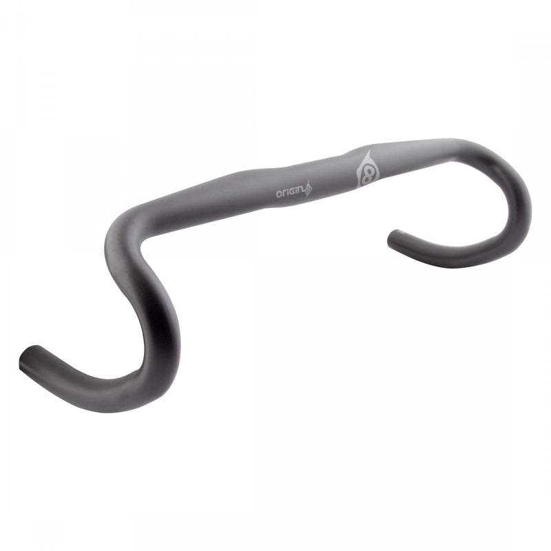 Load image into Gallery viewer, Origin8 Flash II Aero 31.8mm 440mm AL6061 Black Aluminum| Flattened Aero Top