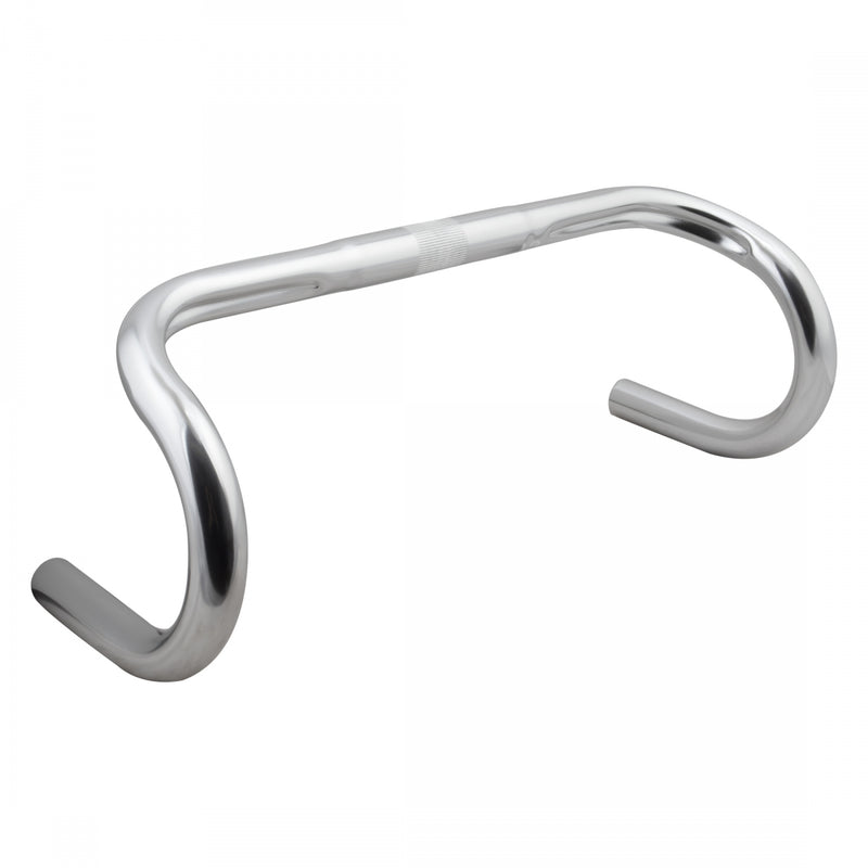 Load image into Gallery viewer, Pure Cycles Pure Fix Drop Bars Silver 25.4mm Clamp 400mm 138mm Silver Aluminum
