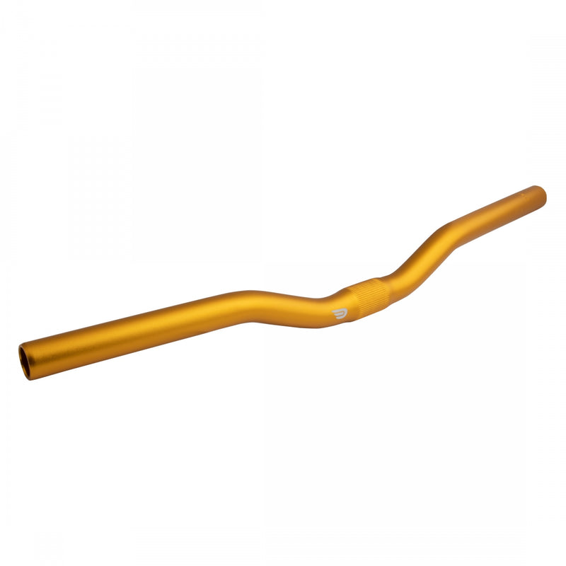 Load image into Gallery viewer, Pure Cycles Pure Fix Riser Bars Gold 25.4mm 500mm Back Sweep 6° Aluminum