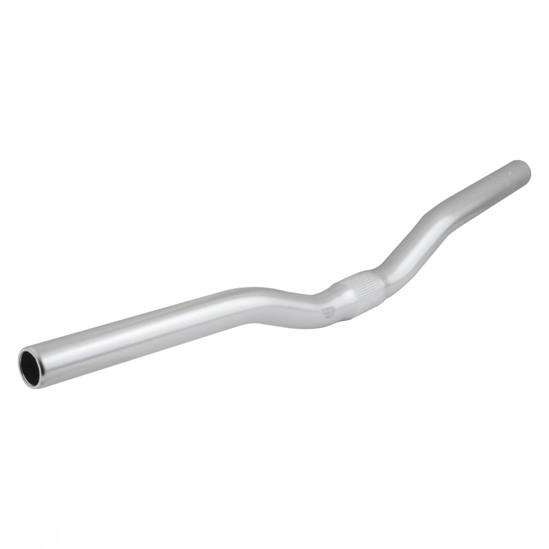 Load image into Gallery viewer, Pure Cycles Pure Fix Riser Bars Silver 25.4mm 500mm Back Sweep 6° Aluminum