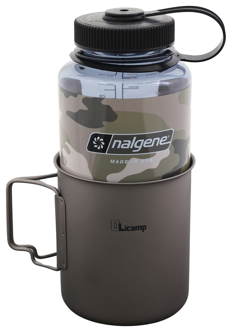 Load image into Gallery viewer, Olicamp Space Saver Ti Mug W/camo Combo