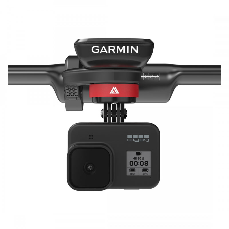 Load image into Gallery viewer, Kom Cycling Quick Release GoPro Computer Mount Black
