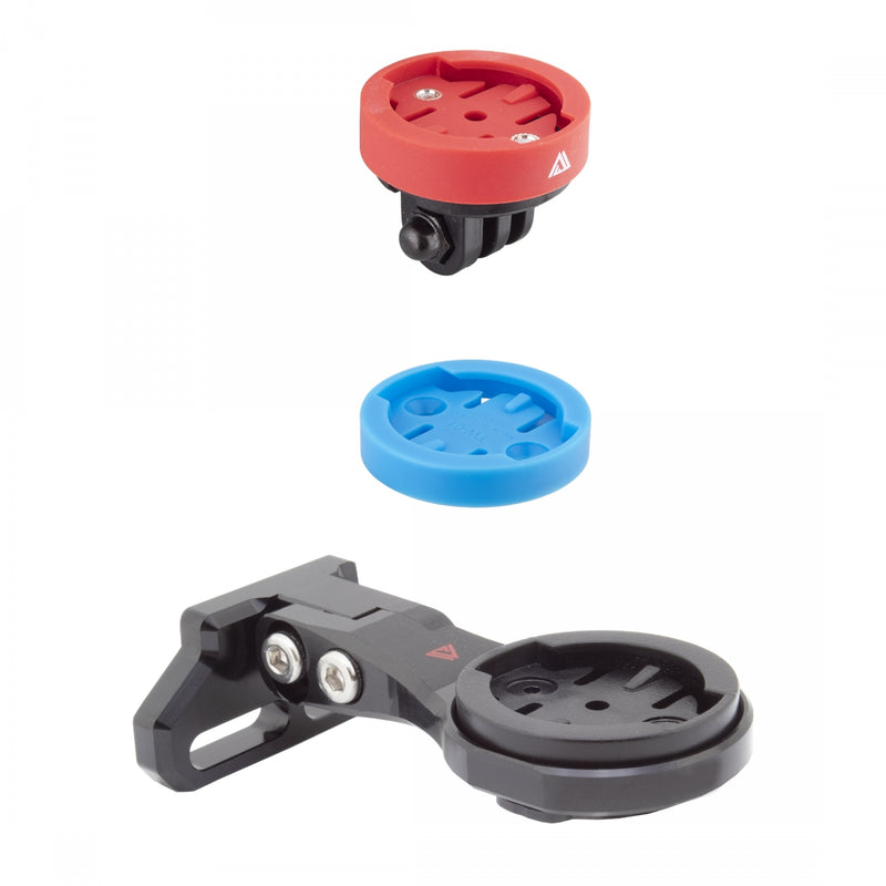 Load image into Gallery viewer, KOM-Cycling-Stem-Mount-Quick-Release-GoPro-Garmin-Computer-Mount-Kit-Adapter-HAMT0058