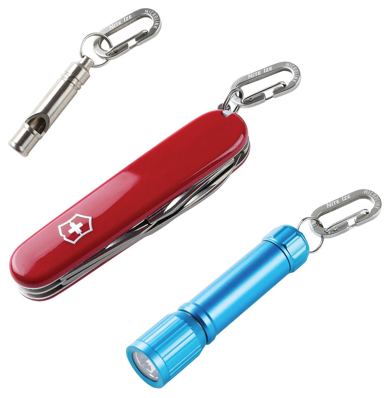 Load image into Gallery viewer, Nite Ize Microlink Carabiner - 4 Pack: Versatile and Secure Attachment Solution