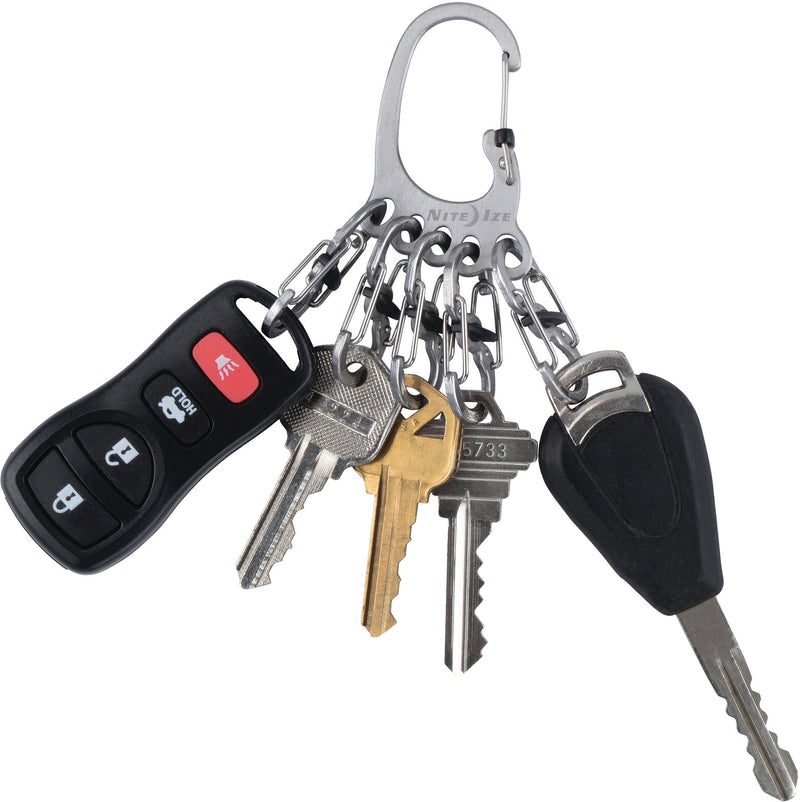 Load image into Gallery viewer, Nite Ize Bigfoot Locker Stainless Steel Heavy-Duty Locking Carabiner