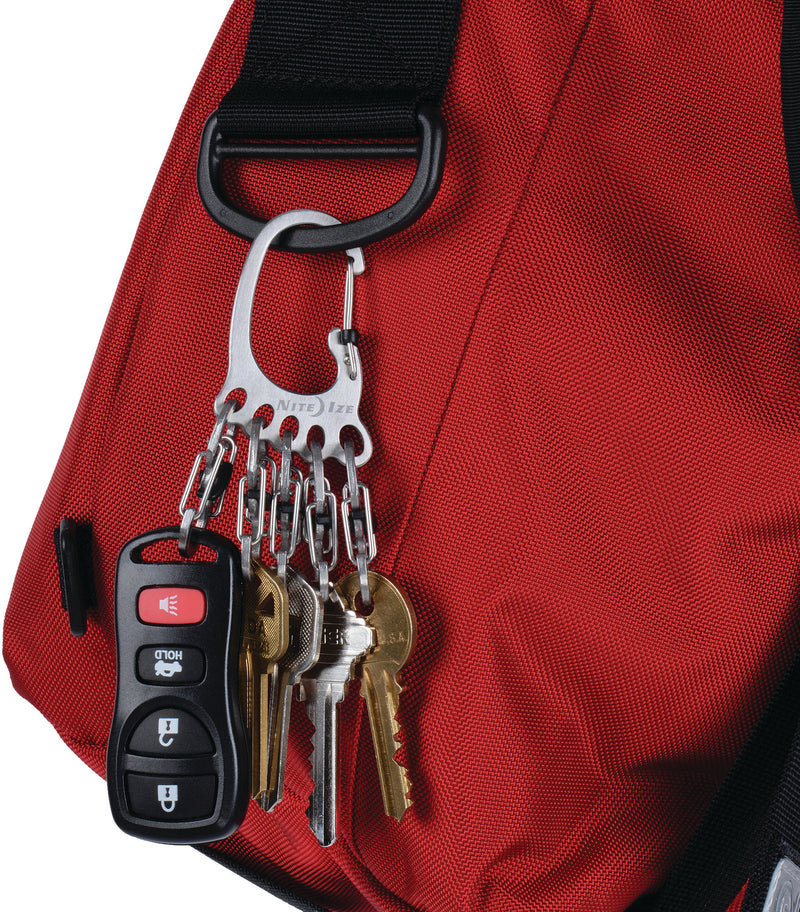 Load image into Gallery viewer, Nite Ize Bigfoot Locker Stainless Steel Heavy-Duty Locking Carabiner