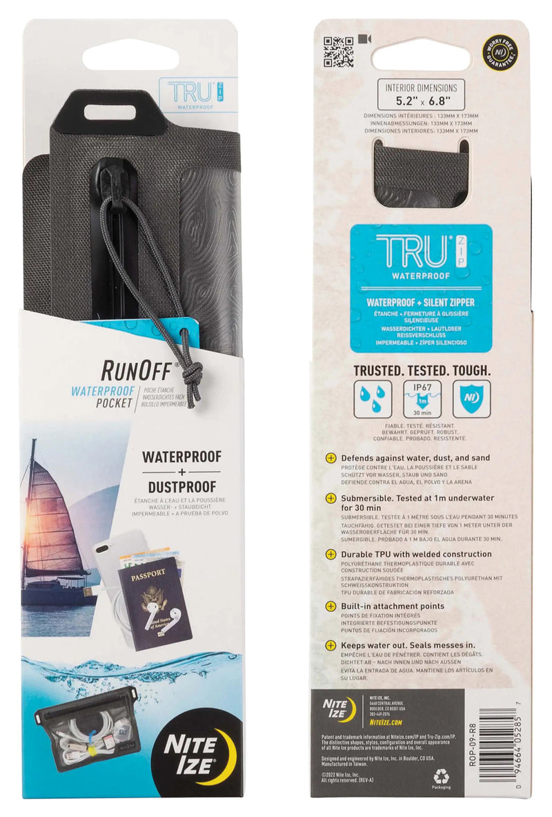 Load image into Gallery viewer, Nite Ize Runoff Waterproof Pocket: Keep Your Essentials Dry on the Go!