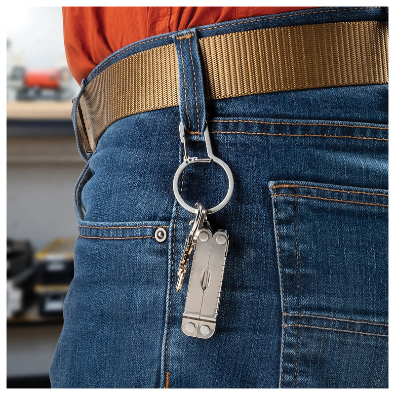 Load image into Gallery viewer, Nite Ize Dualpass Dual Chamber Key Ring - Keep Your Keys Organized and Secure!