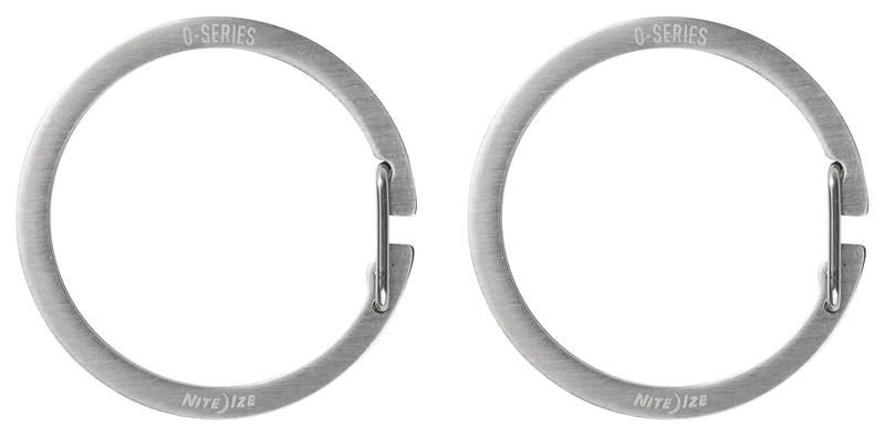 Load image into Gallery viewer, Nite Ize O-Series Gated Key Ring - 2 Pack: Secure Your Keys with Ease