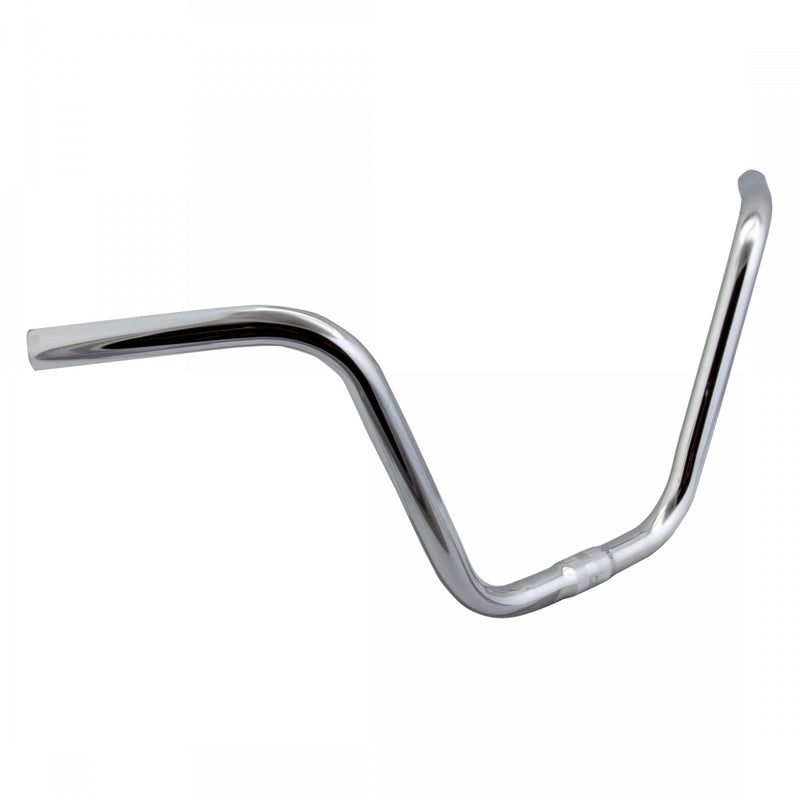 Load image into Gallery viewer, Wald 870 Hi-Rise Steel Handlebar: 24" Wide, 9" Rise, 1" Clamp, Chrome