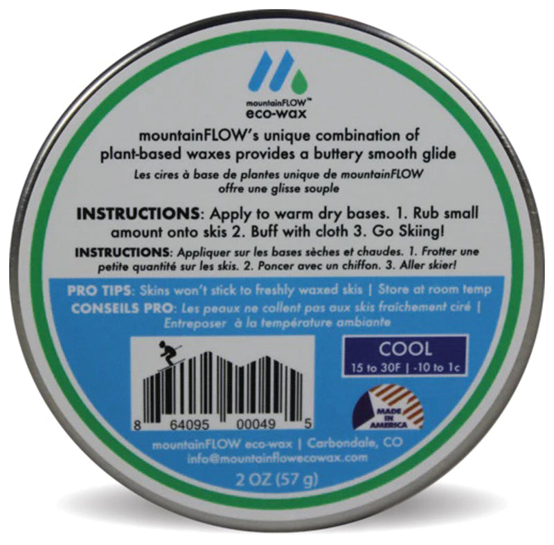 Load image into Gallery viewer, Mountainflow Quick Wax Cool: Fast and Easy Waxing for a Refreshing Ride