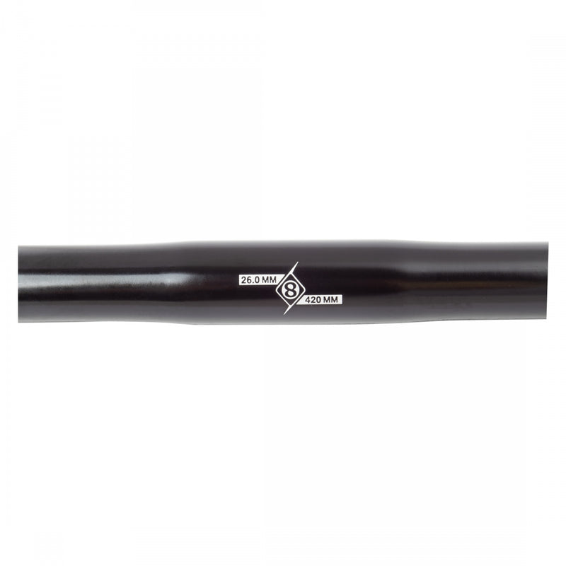 Load image into Gallery viewer, Origin8 Bullhorn Bar Black 26.0mm 420mm AL6061 Lightweight 6061T6 Aluminum
