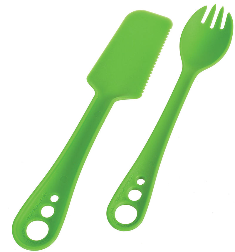Load image into Gallery viewer, Guyot Designs Mealgear The Utensils Set: Celery-Colored Cooking Utensils