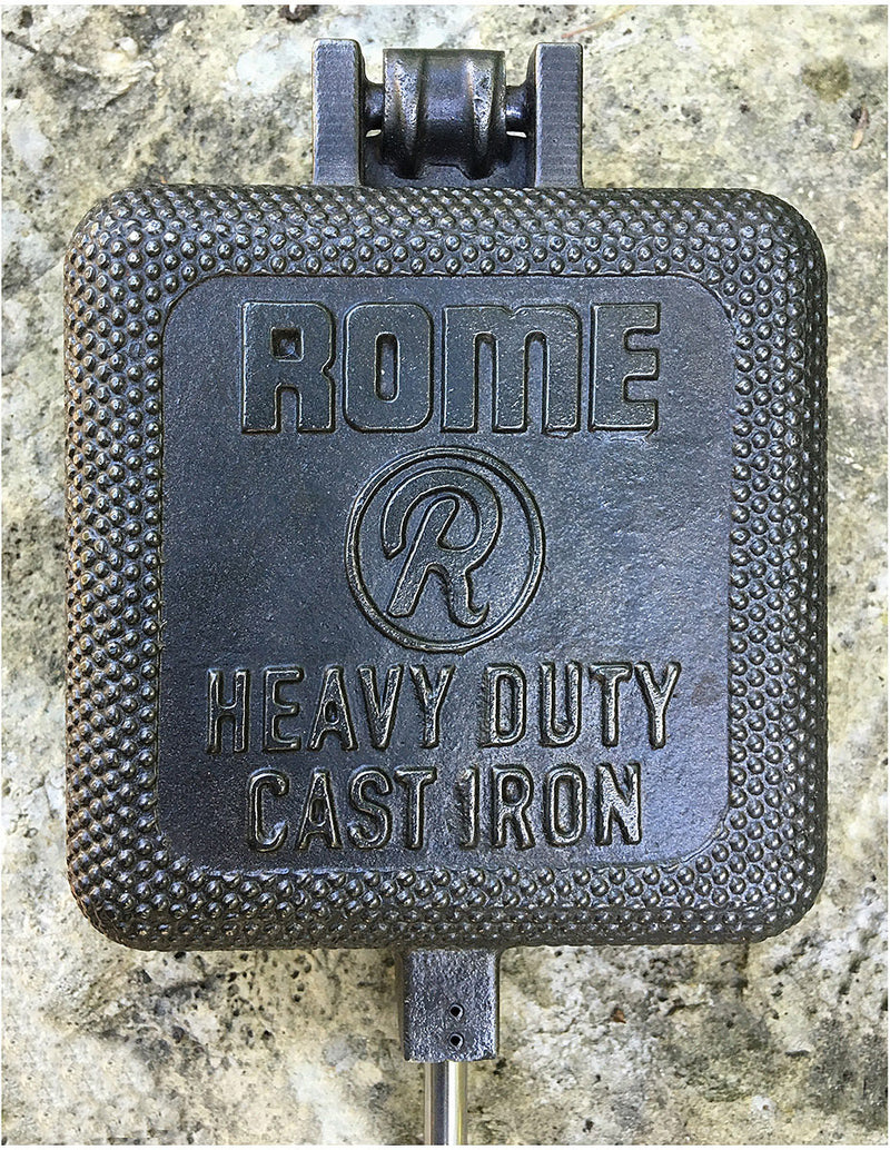 Load image into Gallery viewer, Rome XL Square Pie Iron: Perfect for Delicious Campfire Cooking!