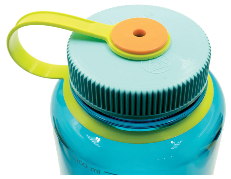 Load image into Gallery viewer, Nalgene Wide Mouth 1 Qt Sustain Wm 32oz Sustain Cerulean Sustain Nalgene
