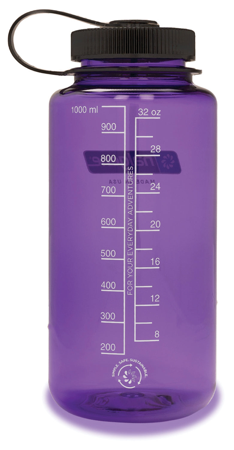 Load image into Gallery viewer, Nalgene Wm 32oz Sustain Purple Water Bottle - Eco-Friendly and Durable